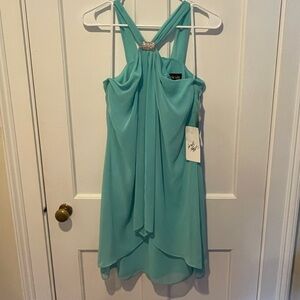 XSCAPE Aqua Dress